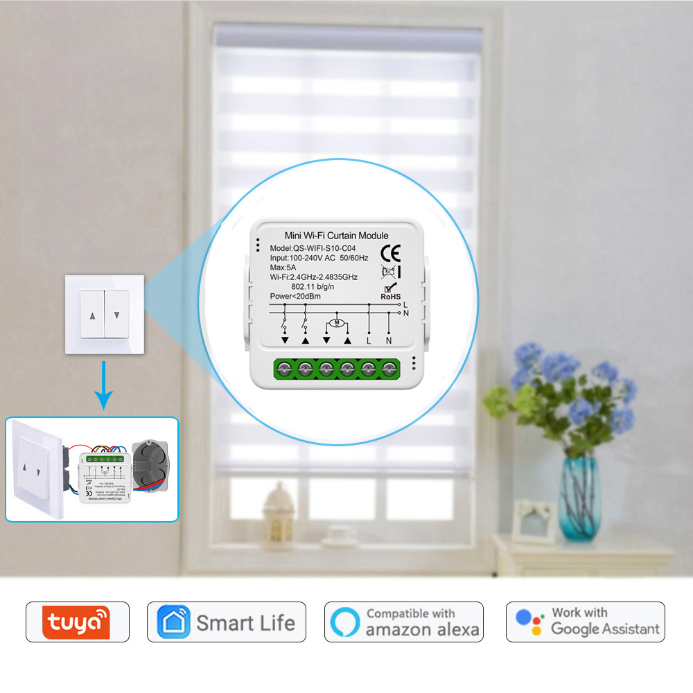 Tuya WiFi Zigbee Smart Vorhang – Smart Home Blinds Bewertung und Preis