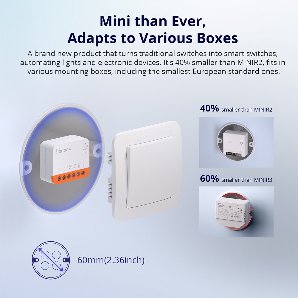 Sonoff Mini R4 Extreme WLAN Sm – Smart Home Life Bewertung und Preis